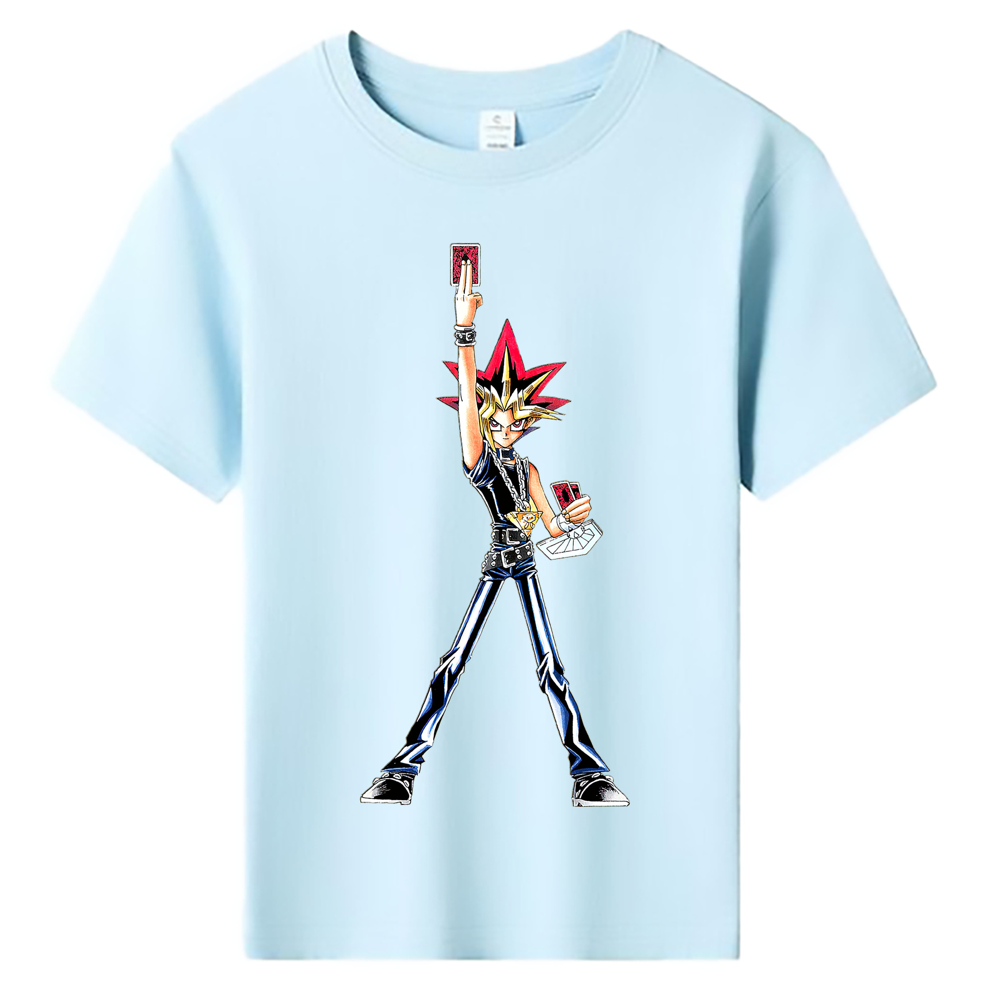 （画像用） 遊☆戯☆王 Yu-Gi-Oh! 綿100％キッズTシャツ（フロントプリント）